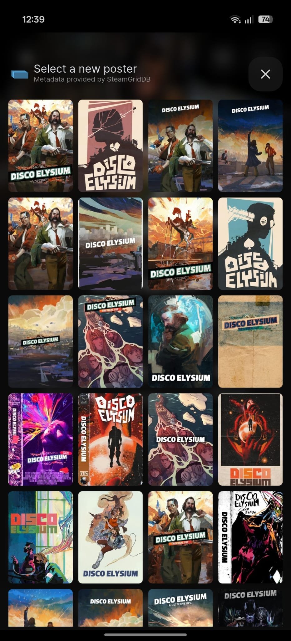 Spawnr Custom Cover Selection - Disco Elysium